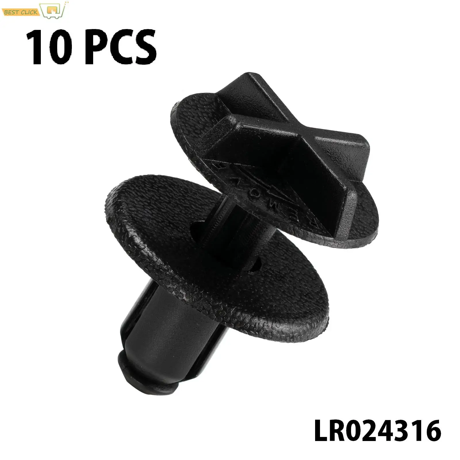 Lot De 10 Clips Pour Range Rover Discovery Evoque - Pour Couvercle Batterie, Garniture Admission Air - Durables - 4