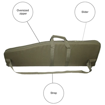 42inch Tactical Rifle Case Gun Bag Air Rifle Case Backpack Sniper Airsoft Holster Shooting Hunting Accessorie 2