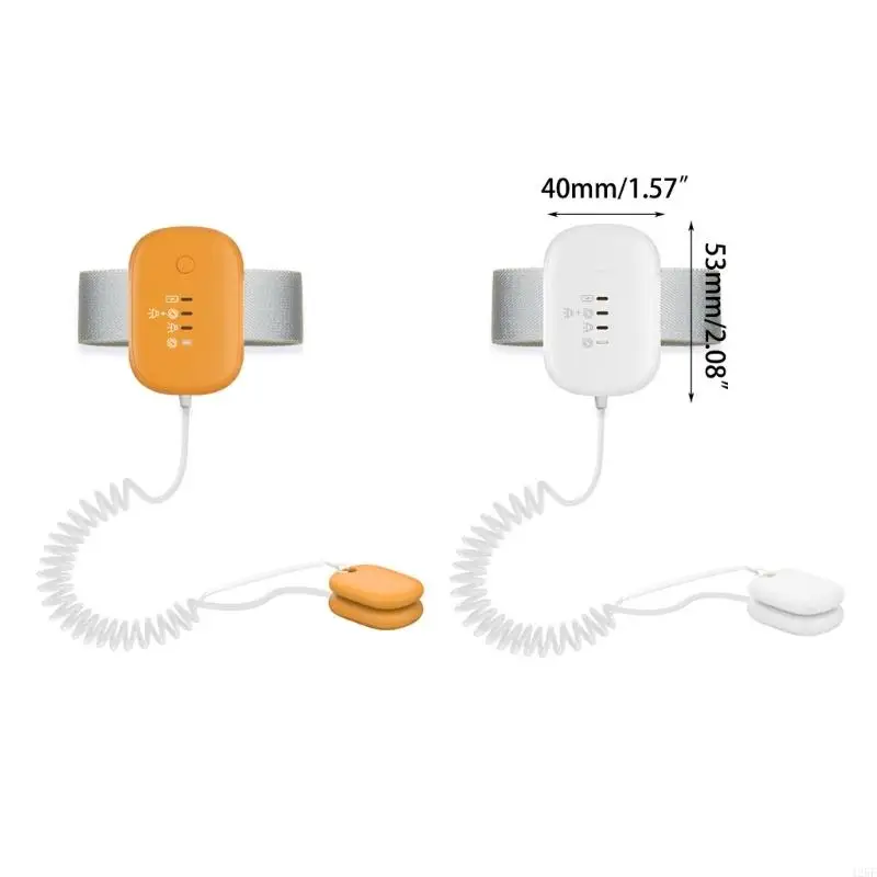 Bedwetting Alarm for Children USB Rechargeable Pee Alarm Wristband with Music & Vibration Baby Potty Training Supply 425F