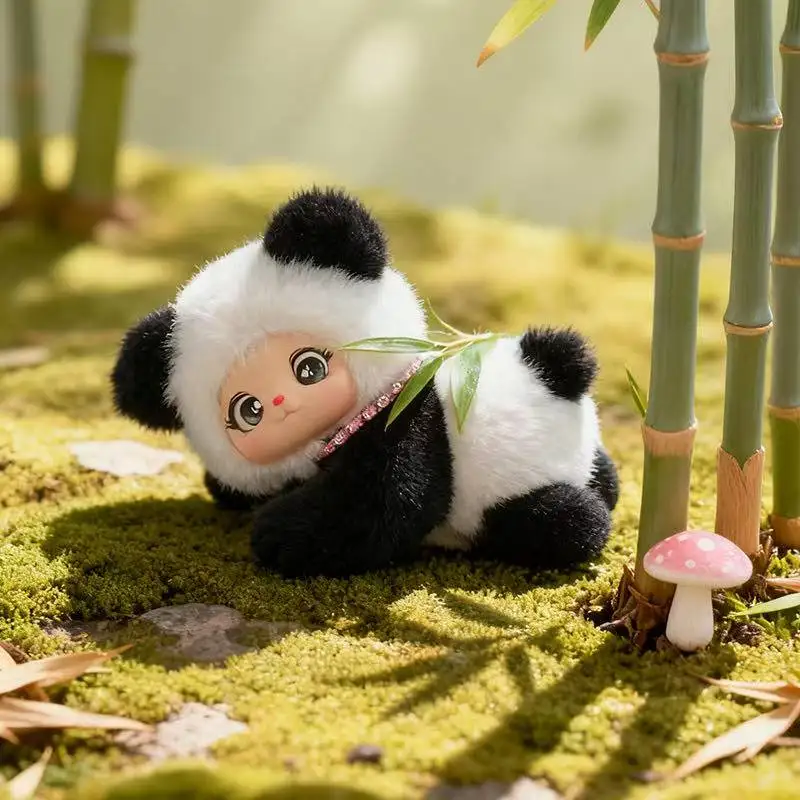 Cute Animals Plush Toy Fluffy Bear Cat Fox Elephant Wrist Rest Desk Companion Study Buddy Kids Children Birthday Gift Doll