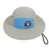 Solid Color Quick Dry Summer Baby Sun Hat Adjustable Nylon Children Fisherman's Hat Kids Outdoor Large Brim Bucket Cap Panama 3