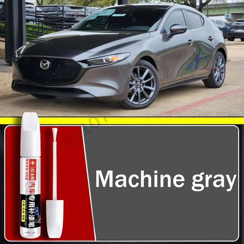thumbnail image 1 of Bolígrafo reparador de pintura para coche para Mazda 3 6 Atenza Atez 6 2024 2023 2022, accesorios para retoques de pintura y reparación de rayones, rojo, blanco y negro, 1 of 5