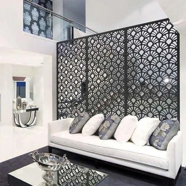 Lézerrel Vágott Fémpanel Kültéri Fém Adatvédelem Képernyők Kerti Panelek Képernyő Dekoratív - Image 3