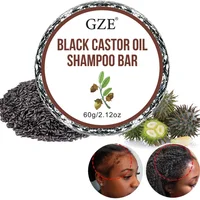 GZE Jamaica Black Castor Oil Shampoo Bar Soap for Hair Thickens & Strengthens  -  Helps Dry Curly & 4c Hair Moisturizing 1