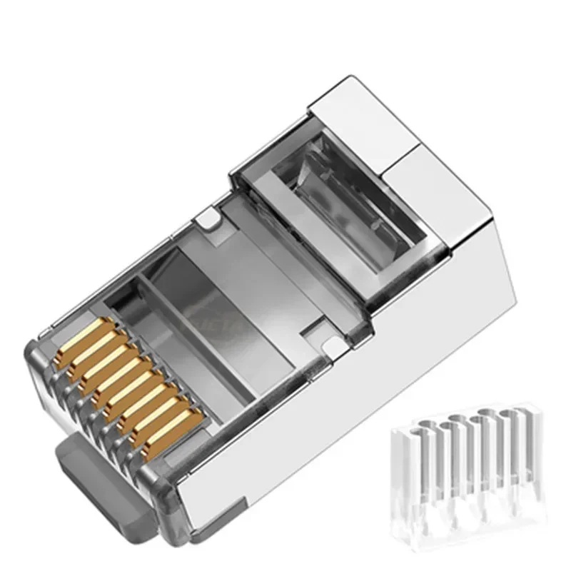 High-Performance RJ45 Ethernet Plug for Networking Cables