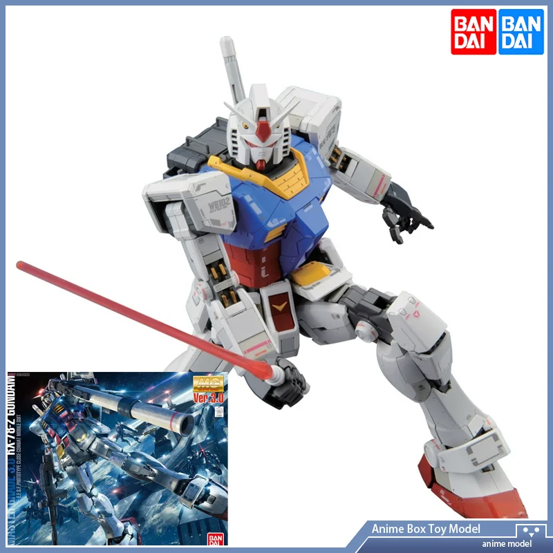 [Disponibile] Bandai1/100 Mg Rx-78-2 Gundam Ver. Modello Di Assemblaggio Azione Gundam3.0