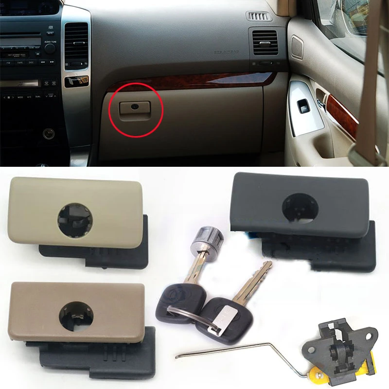 Car Interior Glove Box Lock Latch Handle Toolbox Handleeu
