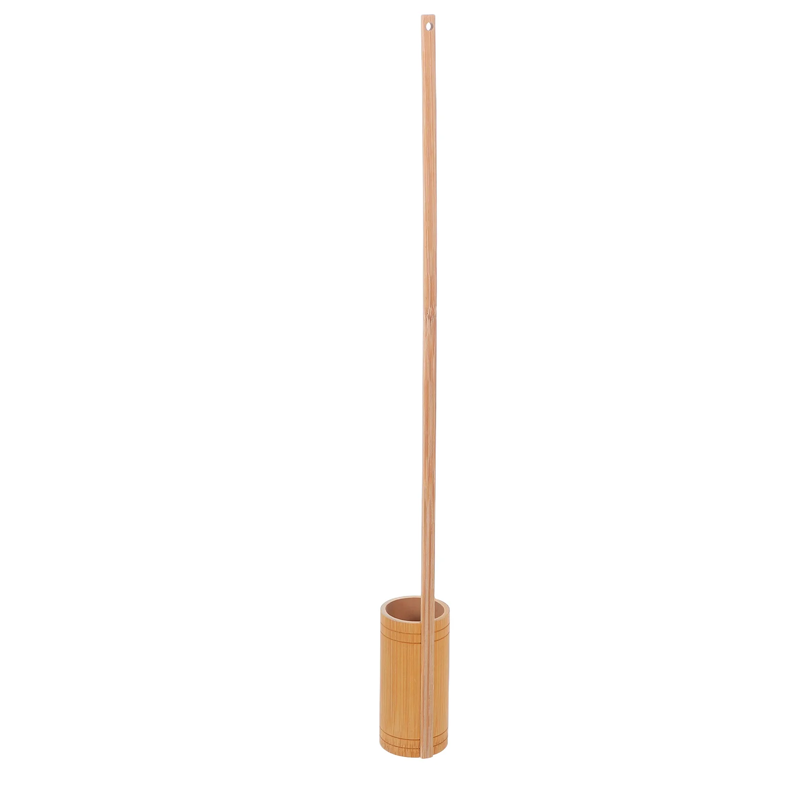 Bamboo Maker Water Dipper Soup Ladle Tool Long Handle Wooden Utensils Spoon