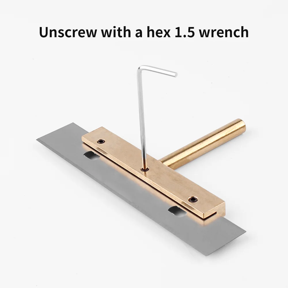 Cleaning tools LUXIANZI Soldering iron Heating Blade Fingerprint IC Mainboard Repair Tools For Mobile phone Glass Glue Remove soldering iron tips chip repair tool set