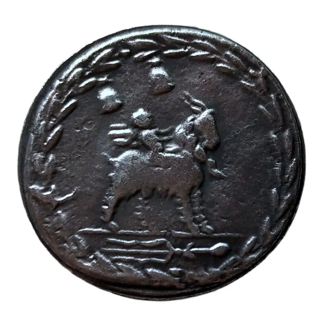 

Памятная монета #34 с серебряным покрытием в древнем римском стиле