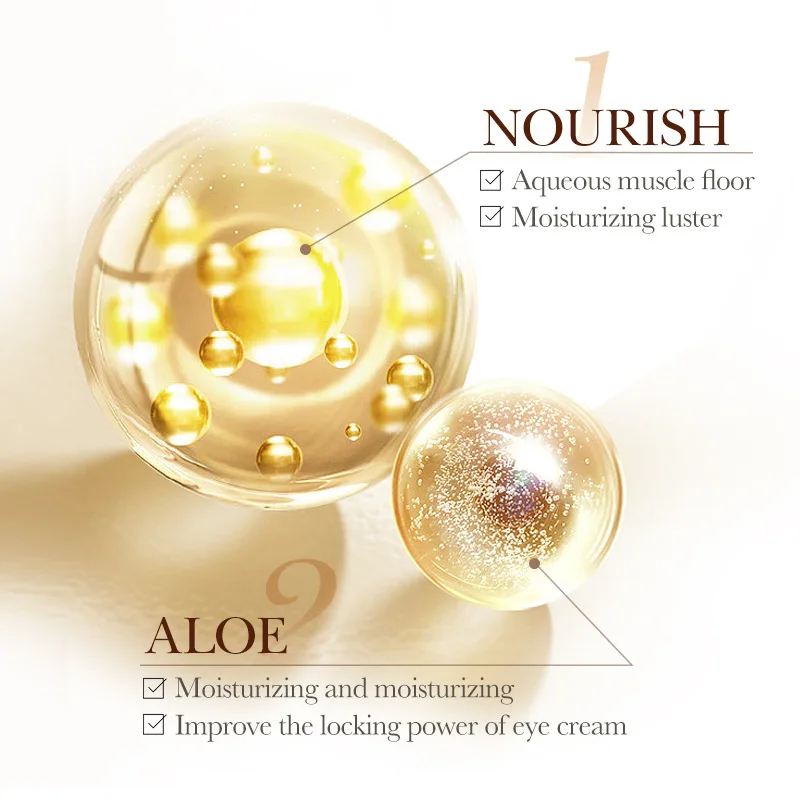 SADOER Caviar Eye Cream Anti Dark Circles Removal Eye Bags Anti-aging Anti Wrinkles Moisturizing Eyes Skin Care Proudcts