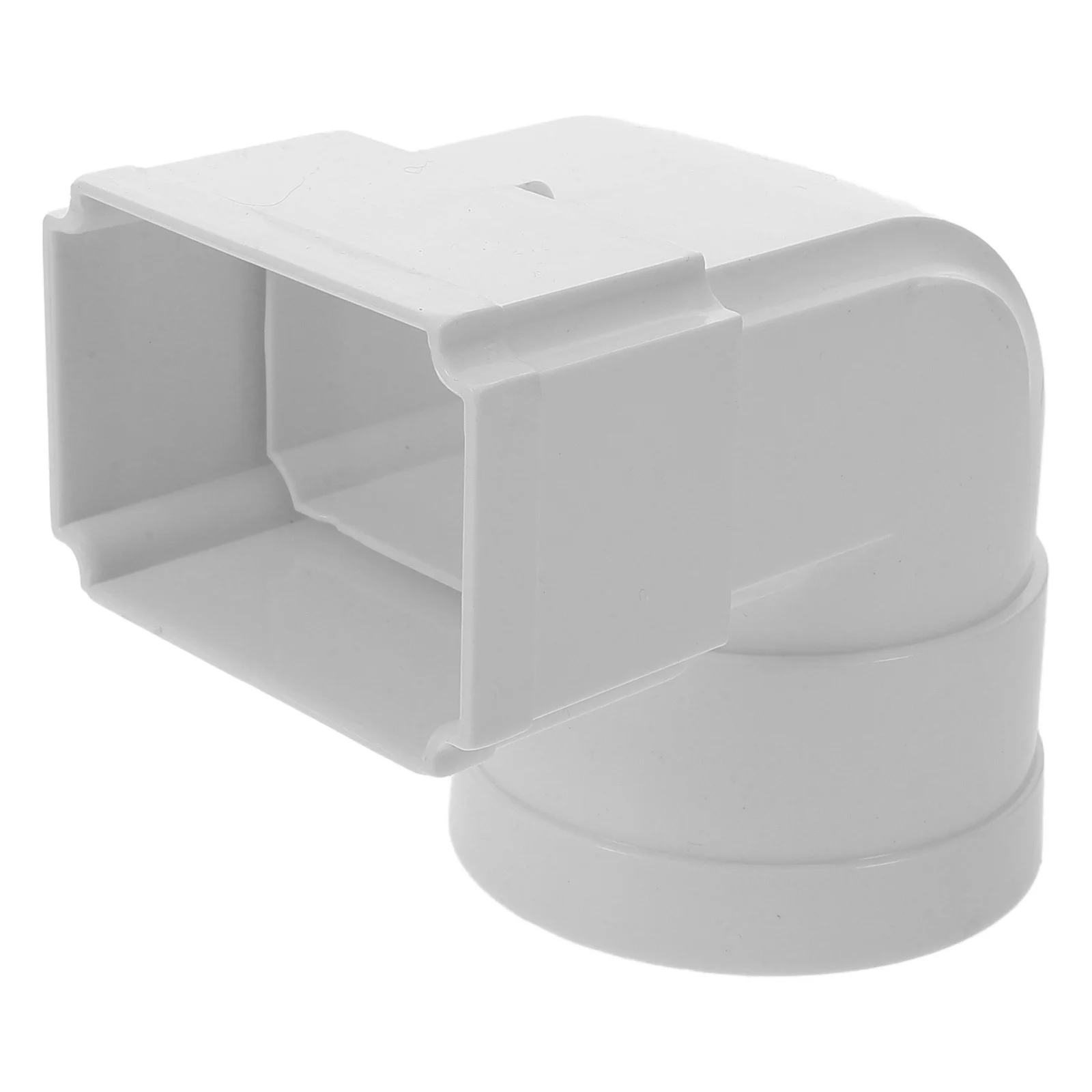 Drain Pipe Gutter Connector for Drainage Fitting Barrels Collect Rainwater from Flat Tube Downspout Diverter Guard Plastic