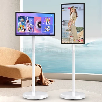 Display touch screen wireless intelligente da 24 pollici di dimensioni calde Android Smart TV portatile per conferenze interne Mobile per televisione da gioco in palestra 1
