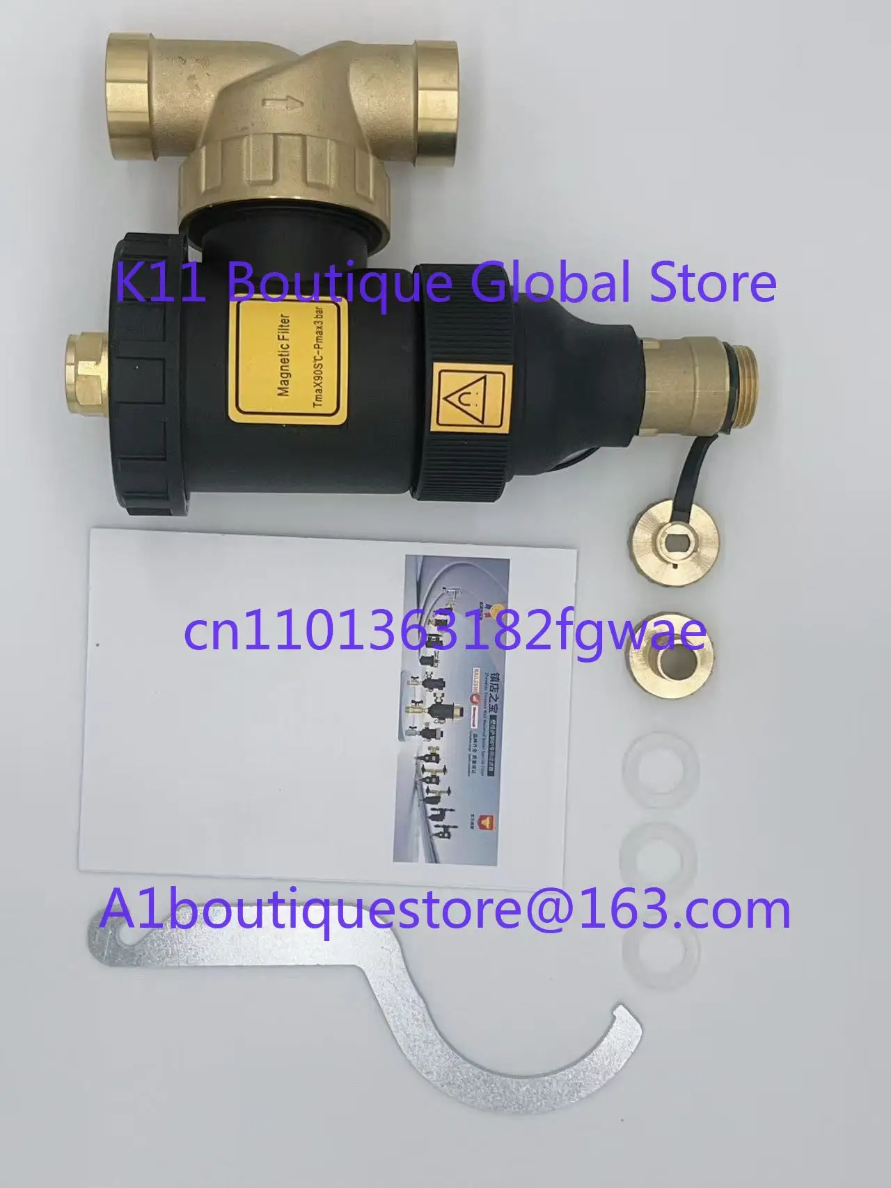 Hydraulic Floor Heating Boiler System Heating Boiler Magnetic Filter Dust Collector Hot Sale