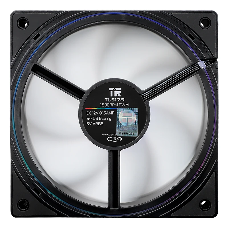 Thermalright TL-S12 120mm HALO Ventilateur De Refroidissement 5V 3PIN ARGB  Ventilateur pc gamer 360 ° effet de lumière exquis ventilateur de boîtier  d'ordinateur ventilador - AliExpress