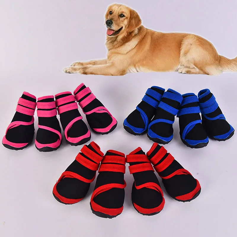 Waterproof Dog Boots Outdoor Dog Rain Boots Running Shoes for