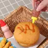2pcs/Set Cute Mini Bear Seasoning Bottle Squeeze Sauce Bottle Sauce Small Containers Bottles Mustard Honey Ketchup Bottle Suit 4