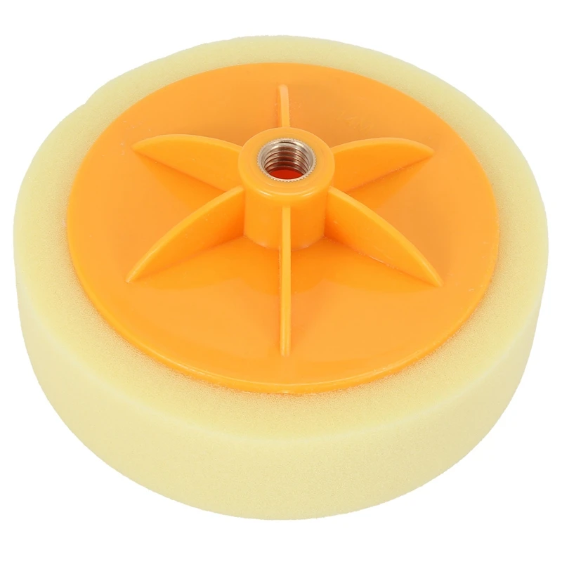 

6 Inch/15Cm Car Polishing Waxing Pad Sponge M14 Wheel Polishing Waxing Pad Kit Tool For Car Polisher