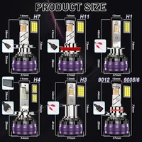 Dualvision 6800000LM 6000W H4 H7 H11 LED CANbus K5C K6C H1 H8 9005 9006 HB3 HB4 9012 HIR2 Led Headlight Turbo Auto FogLamp 6000K - Image 6