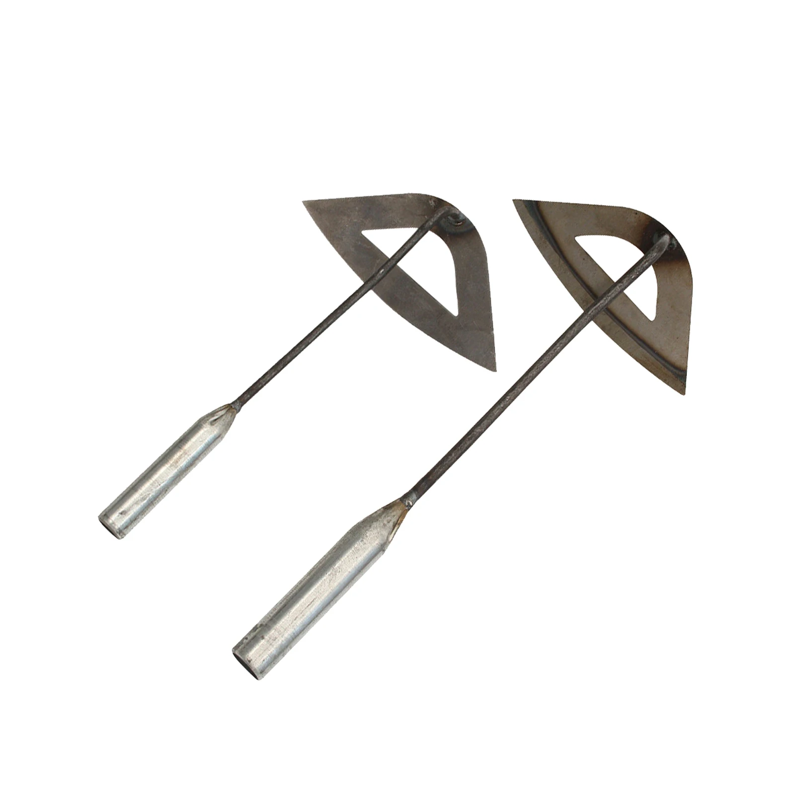 Weeding Tool - Leverage Metal Base Creates Perfect Angle for Easy Weed  Removal and Deeper Digging - Sharp V Nose Digs deep to Roots - Stainless  Rust Proof Steel 