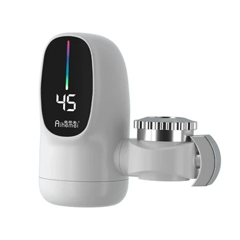 3000W Mini Electric Instant Water Heater 220V 110V Heating Faucet for Tap Tankless Kitchen Bathroom Hot Water Digital Display온수기 1