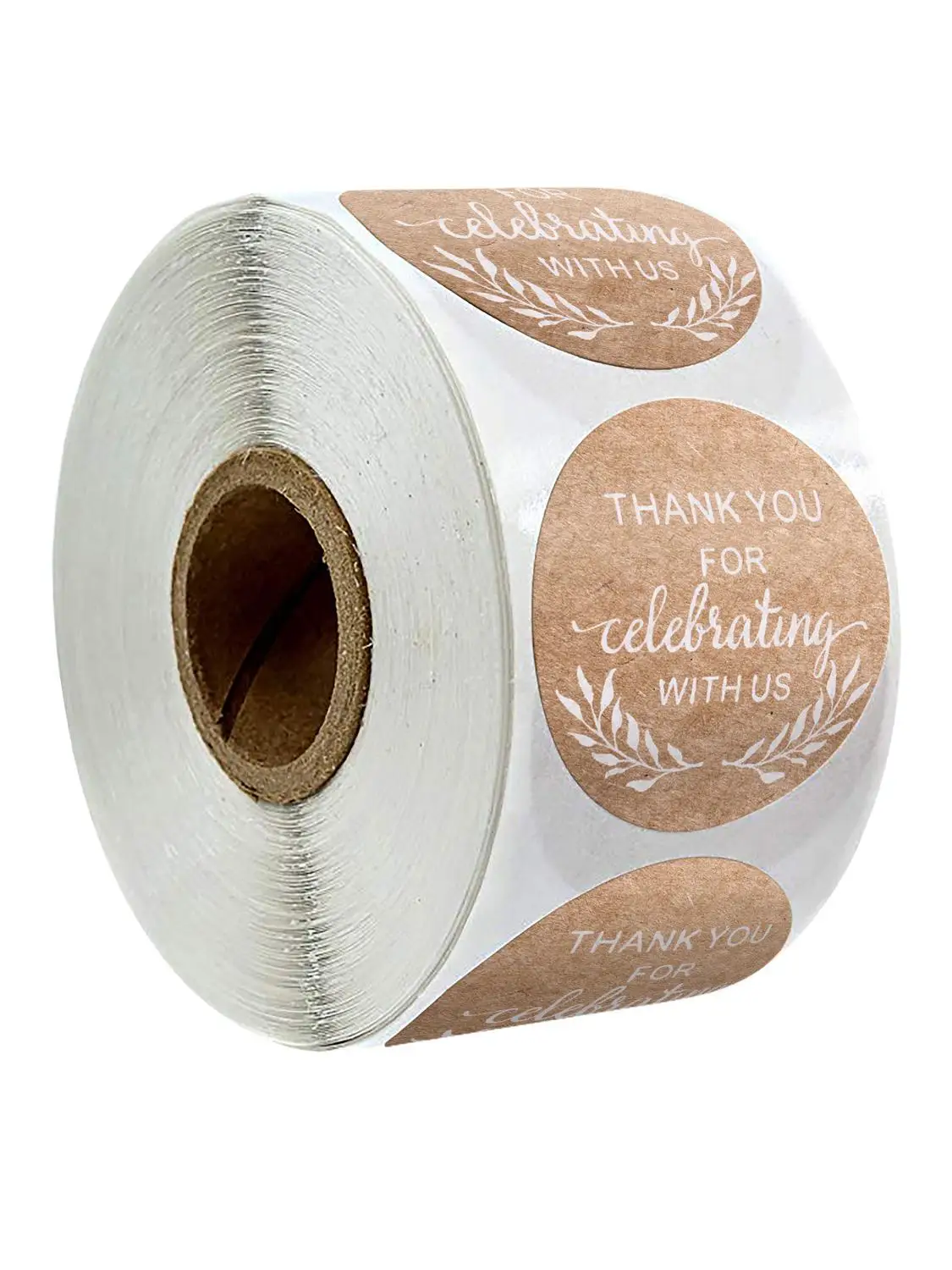 

50-500 шт. круглые наклейки с надписью Thank You, альбом для скрапбукинга, упаковка свадебного подарка, этикетка-наклейка, канцелярские наклейки