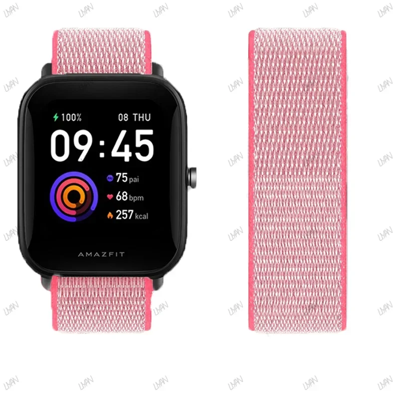 Nylon Loop Smartwatch Strap - Adjustable 20mm/22mm Premium Band