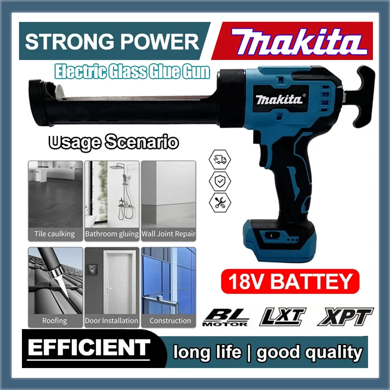 Electric Glass Glue Gun Wireless Glass Doors Windows Filling Sewing Gun Cement G