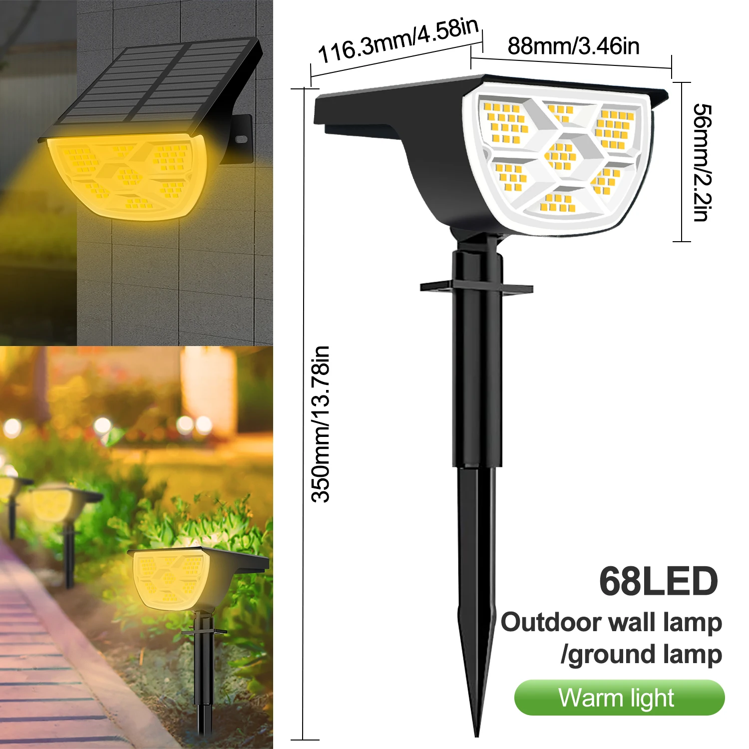 68LED Warm White