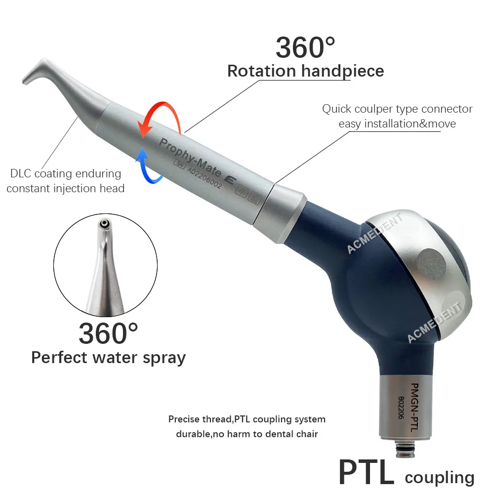 

Dental Polisher Prophy Mate Handpiece Teeth Polishing Fits EMS PTL Air Scaler