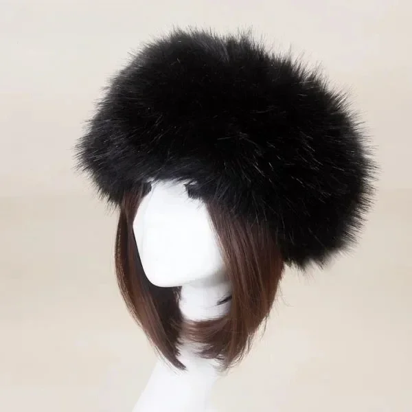 Cozy Winter Fluffy Faux Fur Earwarmer Headband