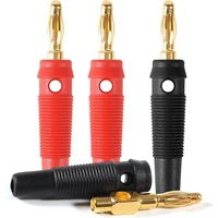 24Pcs 4mm Banana Plug 32A High Current Speaker Banana Plugs Stackable Screw Type Banana Connector Adapter - Image 5