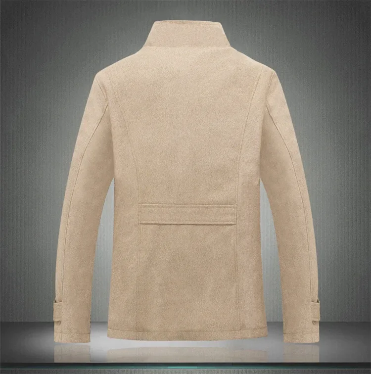 Customizable Men's Jacket Men Fleece Casual Coats Jacket 5