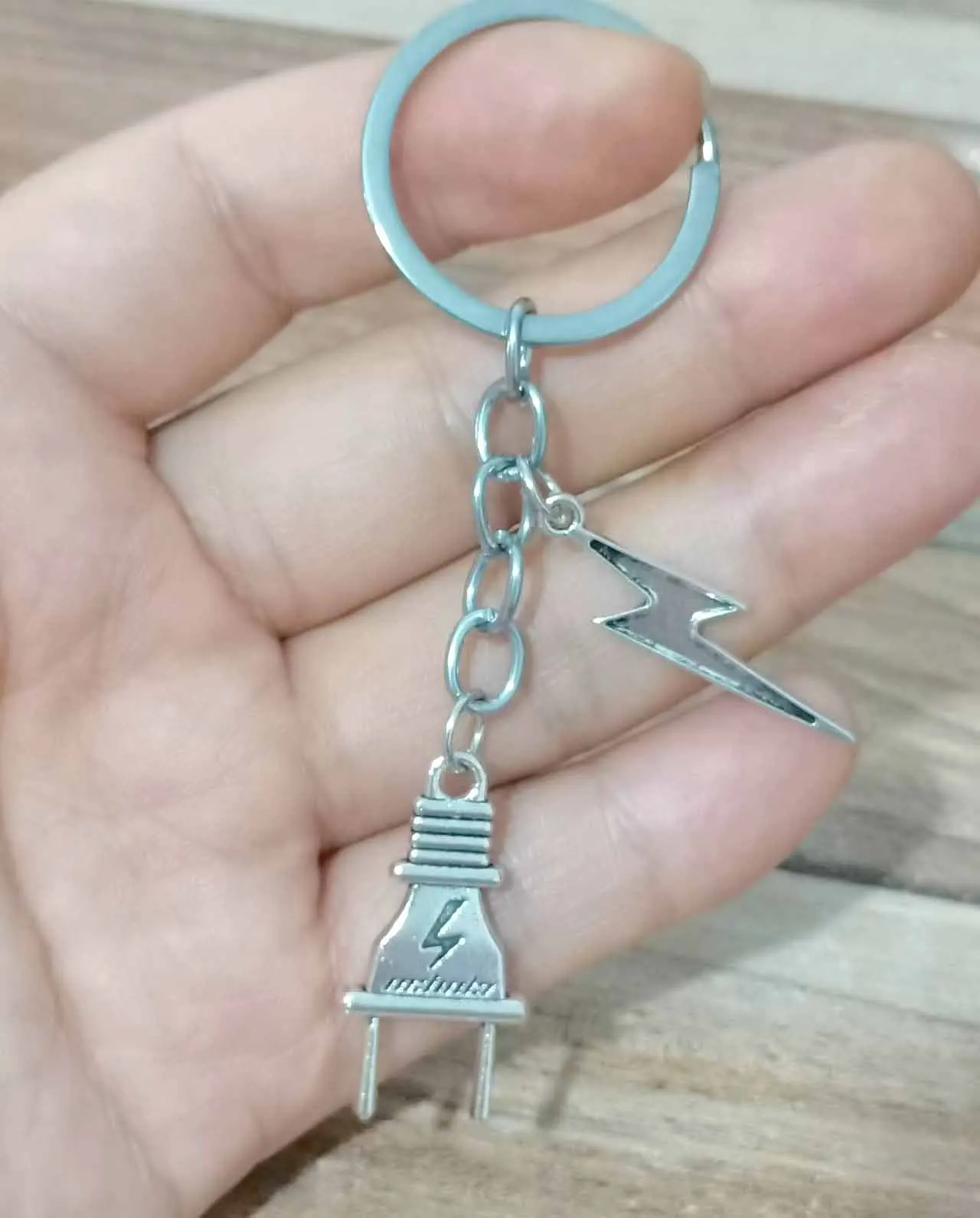 小物 Rickowens lightning bolt keychains Rick Owens Lightning