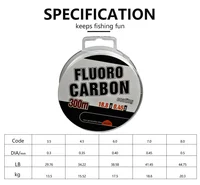 300m FluoroCarbon Coating Monofilament Nylon Fishing Line Japan Imported Super Strong Profesional carp Fishing Line 2