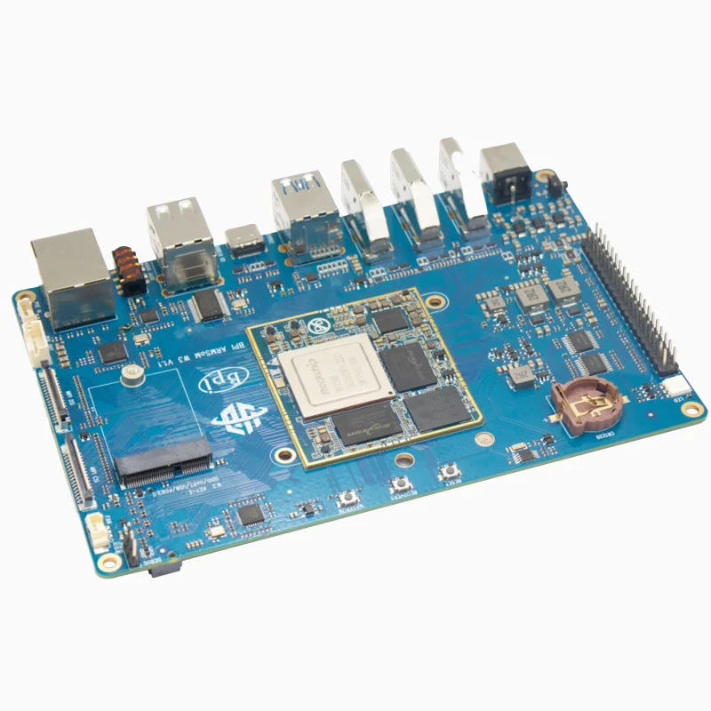 ArmSoM-W3 SBC  Ĩ RK3588 8 ھ 8G RAM 2.5G ̴, M.2 PCIe , ȵ̵ 12.0   OS 