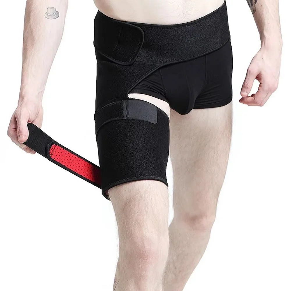 Ortho-Wrap Hip Brace Hip Support Brace Breathable Sciatica Support Protective Sleeve Flexor Anti-Strain