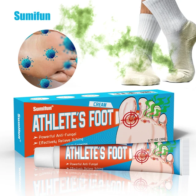 Sumifun 20g Antifungal Foot Cream Herbal Athlete Foot Anti Itch Cream