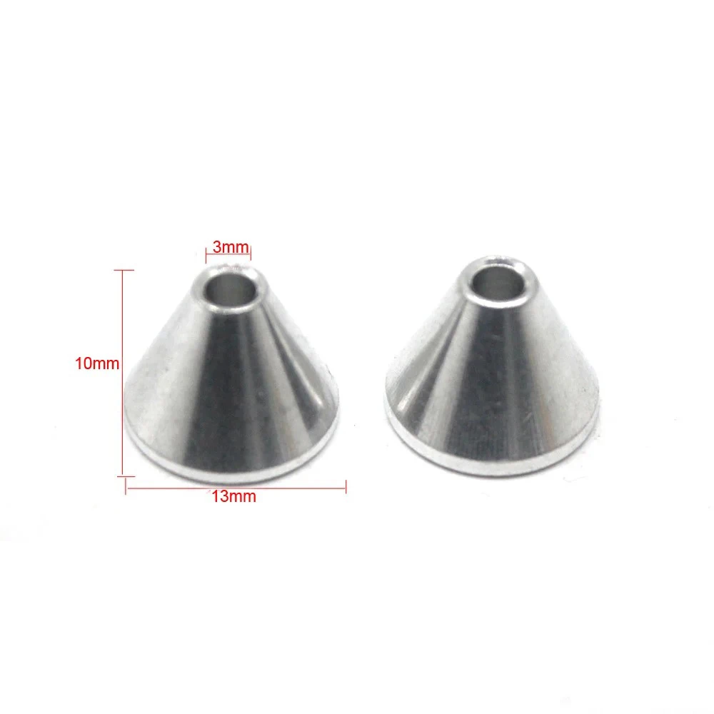 2 Pieces Silicone Molded Beads for Jewelry Casting Mould Frame Copper Aluminum Wax Injection Nozzle Jewellery Making Accessories