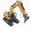 Huina Large Twenty-Three Channel Full Metal Excavator Sound And Light Electric Remote Control Engineering Vehicle Model 4