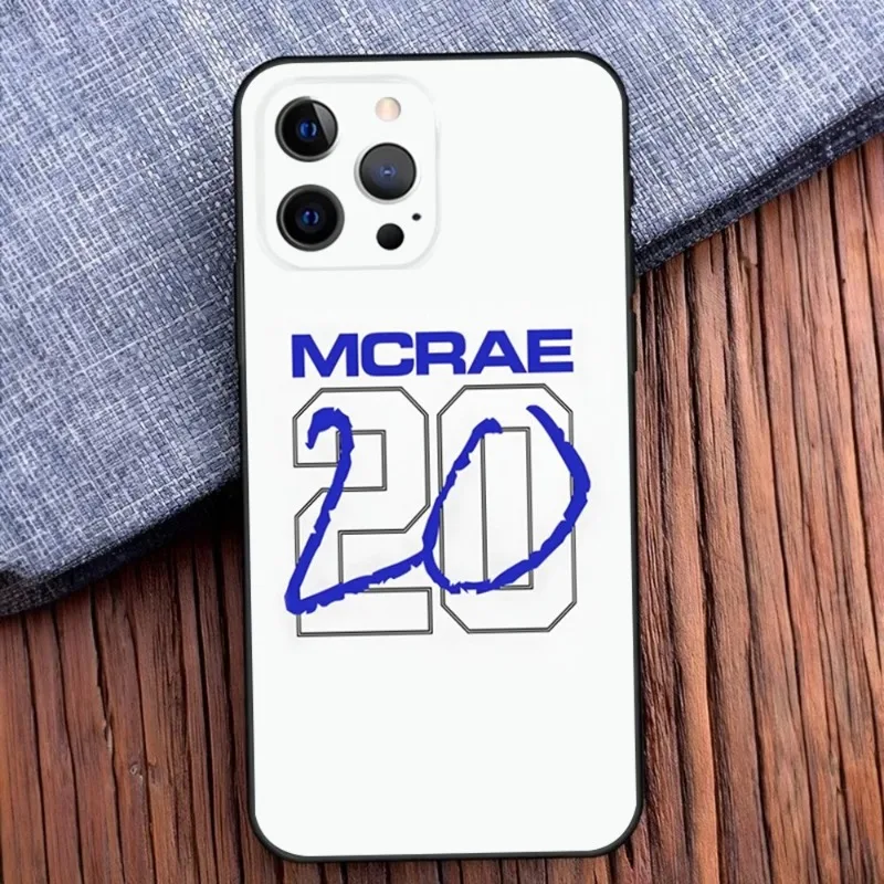 Stylish Shockproof Non-Slip Soft Phone Case Featuring T-Tate & M-McRae Design