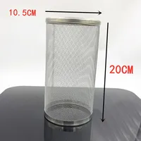 1 Pc Metal Mesh Hookah Wind Cover with Lid for Shisha Sheesha Chicha Narguile Accessories Drop Shipping 2