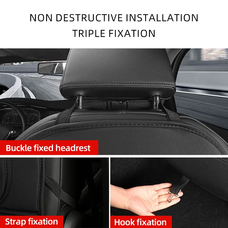 Car Anti-Kick Mats For Ford ST Line Focus Kuga Fiesta Auto Seat Back Protector Cover For Children Kids Back Row Anti-Dirty Pads