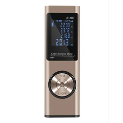 Advanced Digital Laser Distance Meter and Angle Measure Tool - 60m (Gold)
