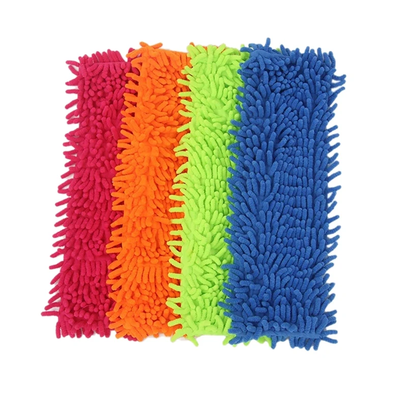 

HOT SALE 4PCS Cloth Mop Head Replace The Cloth Floor Cleaning Cloth The Mop To Replace Cloth Household Cleaning Tool Accessory