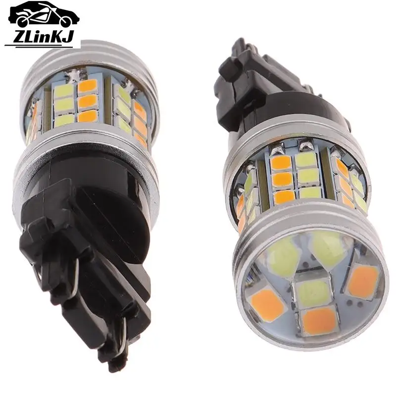 12V DC 5W Led  DRL 3157-2835-45SMD Led ڵ ,  ÷ T25 3157 LED  õ, 2 