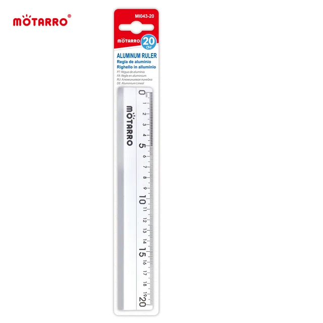 Righello A L In Alluminio 30cm - Per Taglio E Misurazione, Con Base Antiscivolo - Foto 2