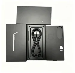 Premium Retail Box with Seal Sticker and Cables for Smartphones - Assorted Colors (Pink Gold)