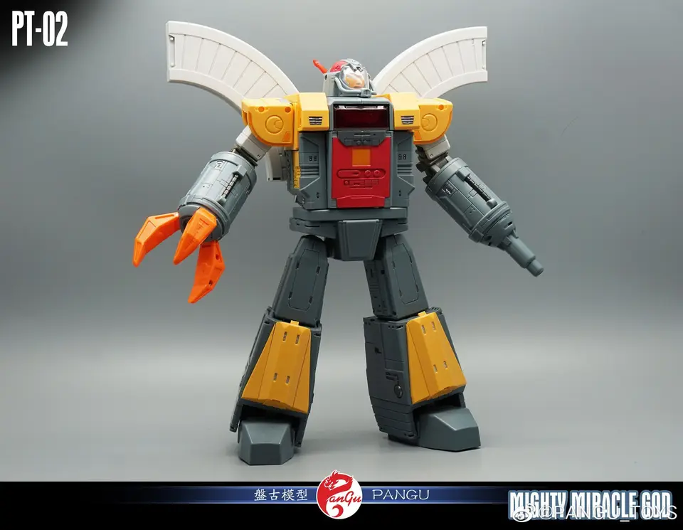 フィギュア Pangu Toys PT-02B Mighty Miracle God Second Version】 PANGU MODEL PT-02 PT02 PT-02M PT02M MIGHTY