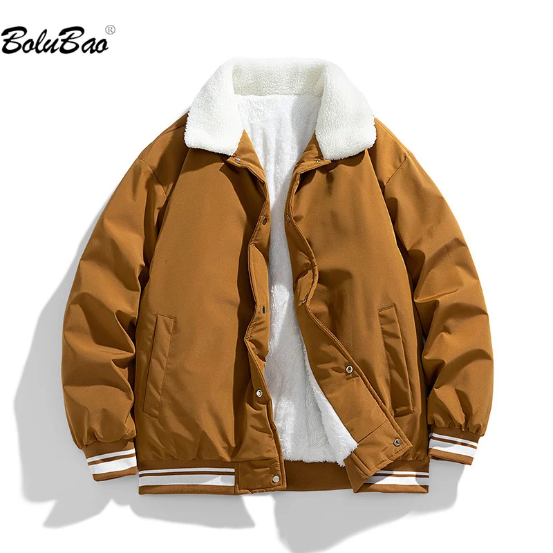 

BOLUBAO 2023 Outdoor Casual Jacket For Men Pure Cotton Slim Double Layer Warm Coat High Quality Design Hot Jacket For Men